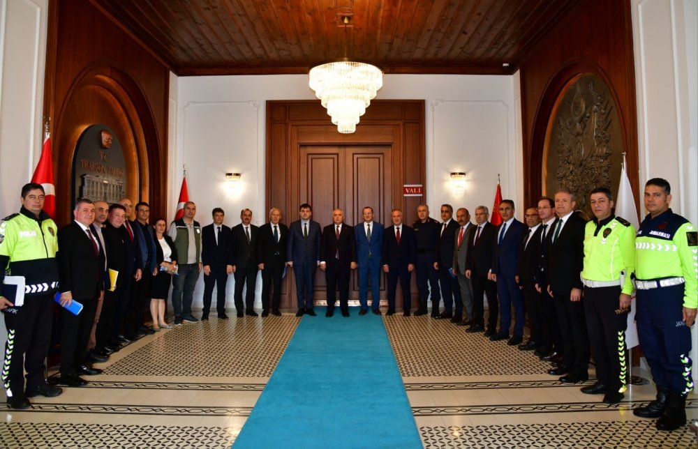 Kış Mevsimi Öncesi Trafik Tedbirleri Ve Koordinasyonu Konuşuldu