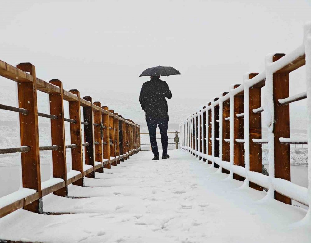 Ordu’nun Yükseklerinde Kar Yağışı