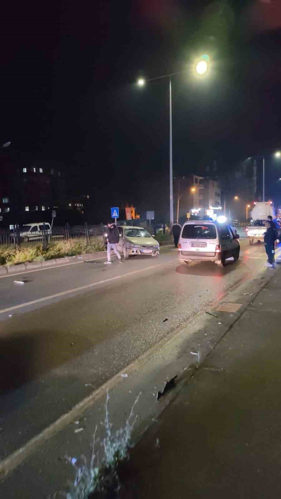 Trabzon’da Zincirleme Kaza: 3 Yaralı