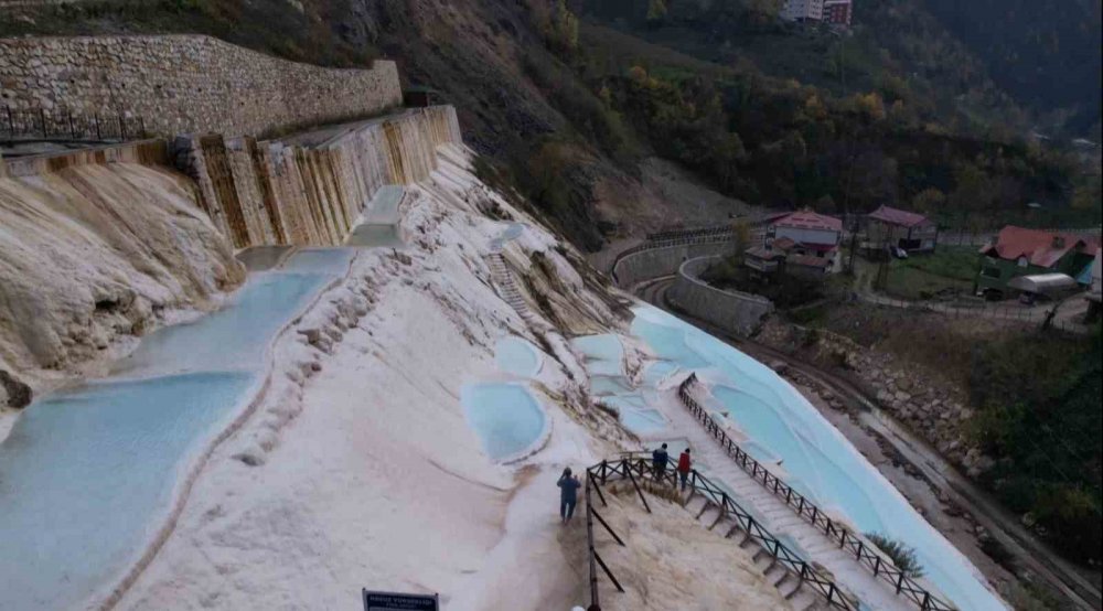Karadeniz’in Pamukkalesi’ne Olan İlgi Her Geçen Yıl Artıyor