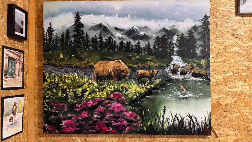 Yayla Kültürünü Ve Uzungöl’ün Unutulan Hikayelerini Tuvale Taşıyor