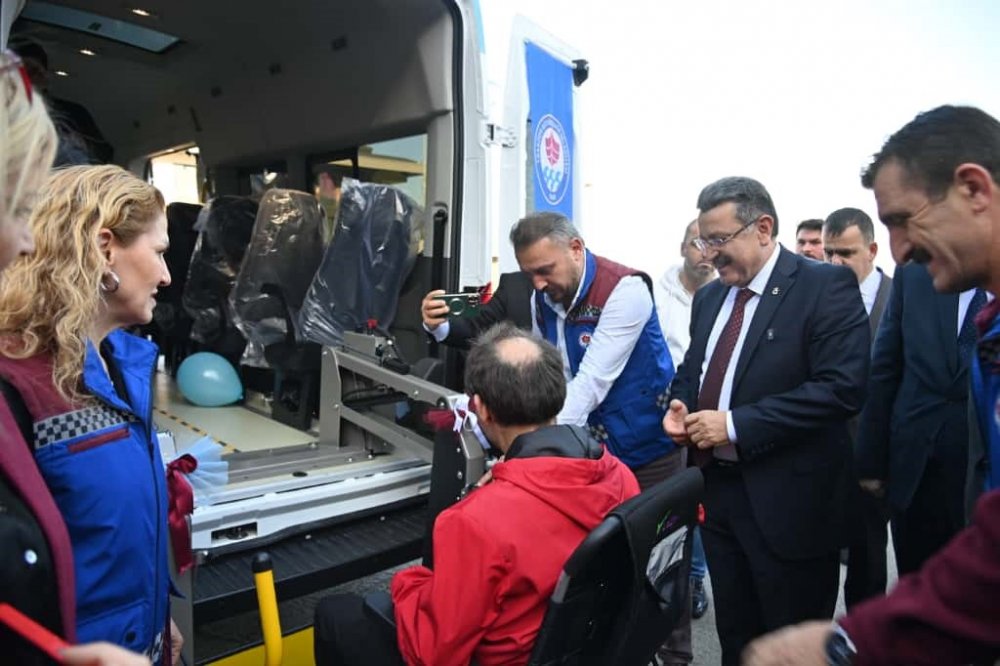 Trabzon’da Engelsiz Taksi’nin İkincisi Hizmete Başladı