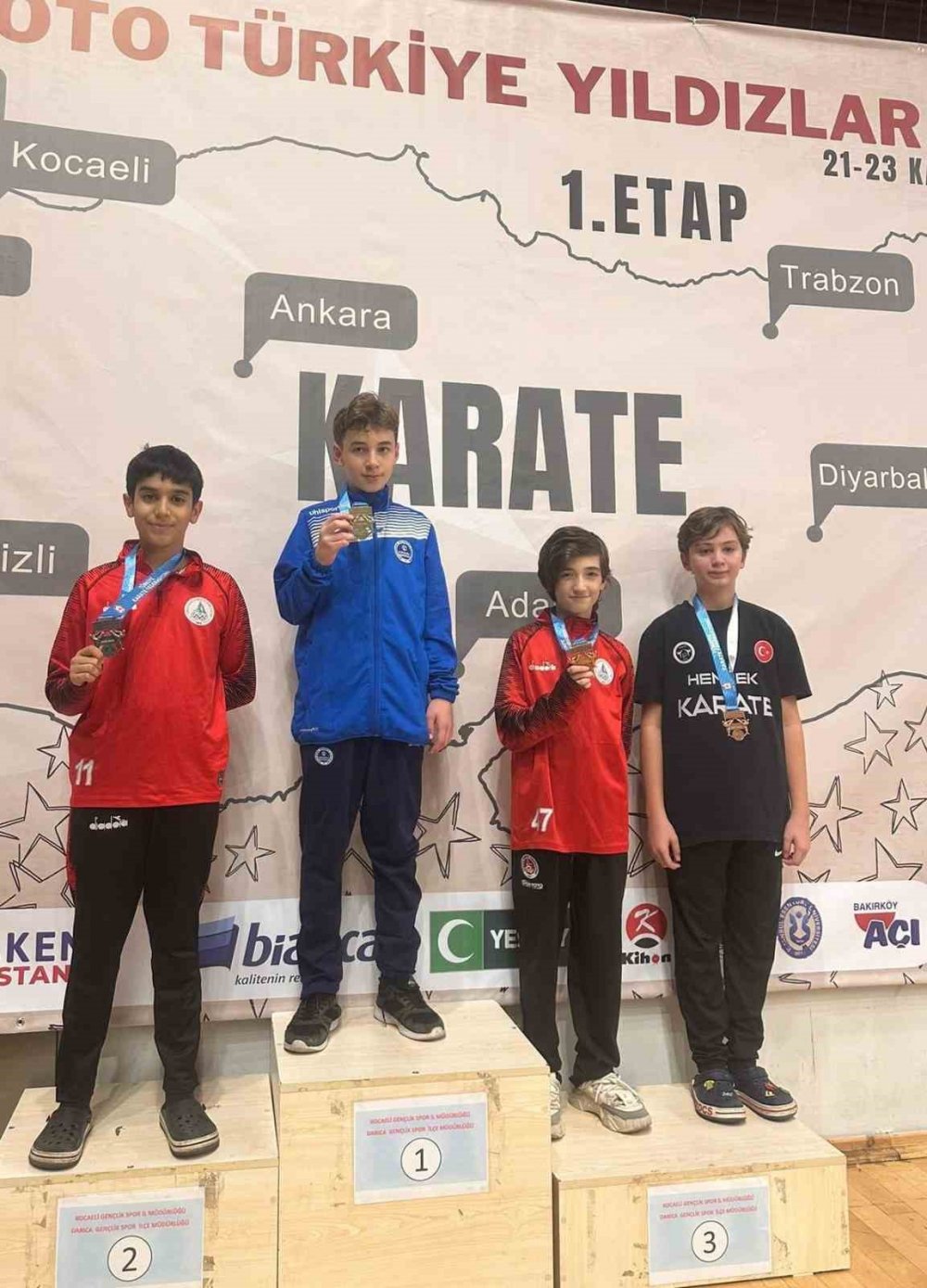 Körfez Gençlerbirliği Darıca’da 13 Madalya Kazandı