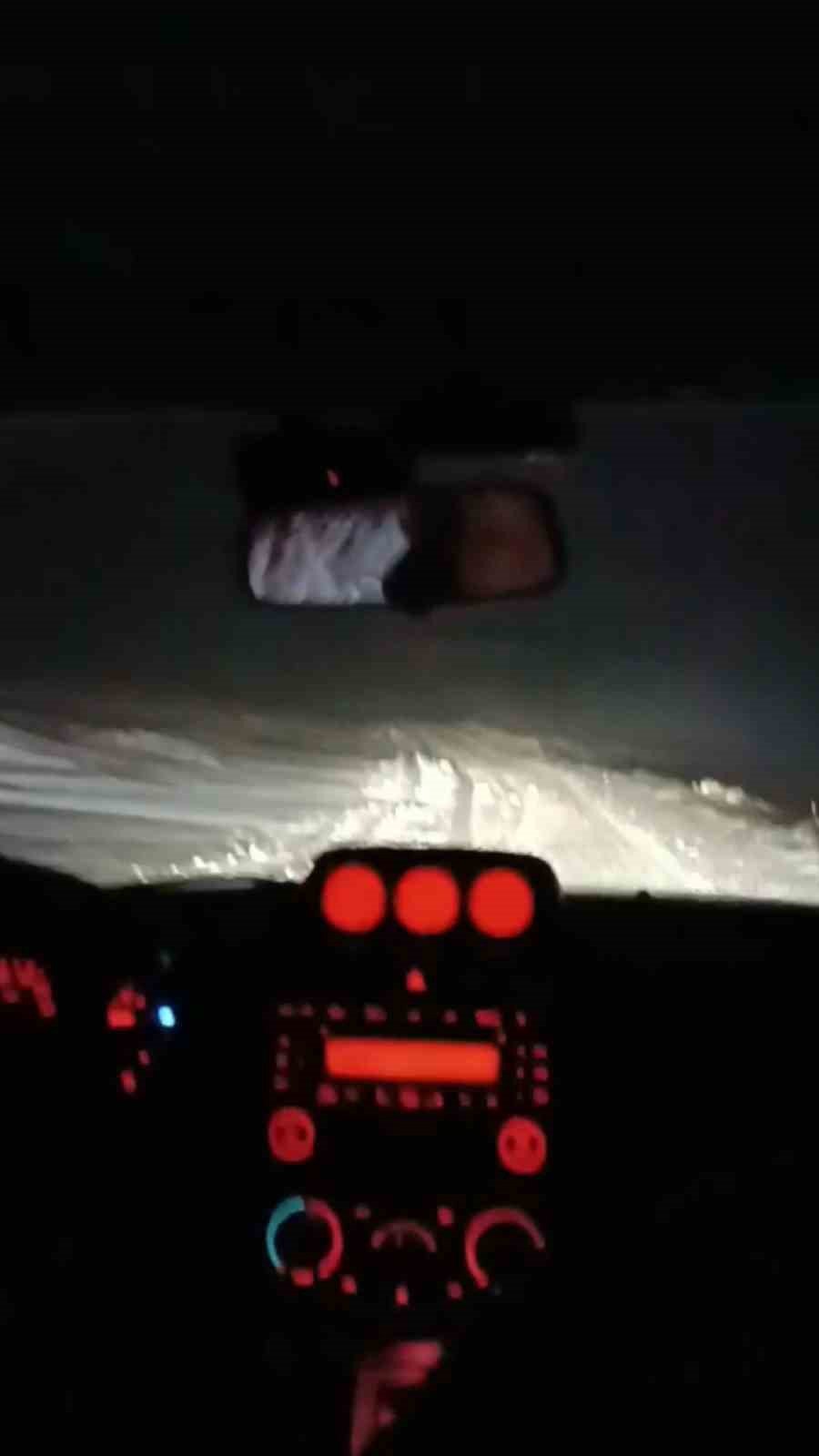 Gümüşhane’de Yaylada Kar Nedeniyle Mahsur Kalan Vatandaşlar Kurtarıldı