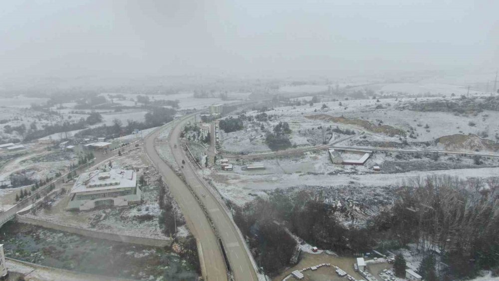 Kastamonu’da Kar Yağışı İlçeleri Beyaza Bürüdü