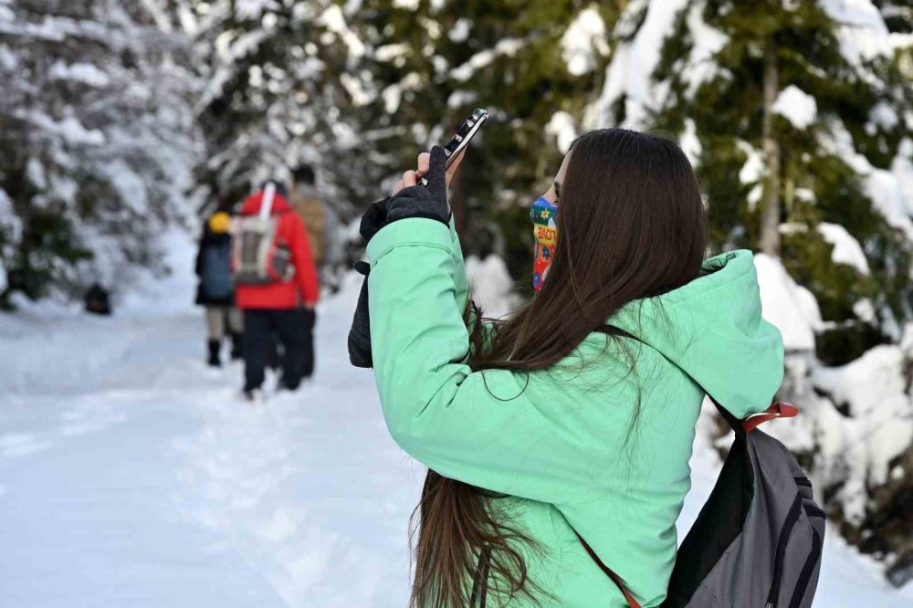 Gümüşhane’de Şehrin Gürültüsünden Kaçanlar Torul’un Zirvelerinde Buluştu