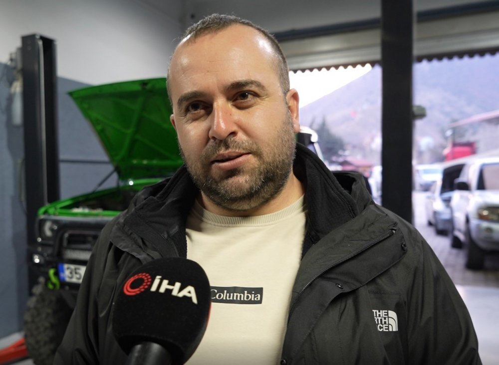 Off-road Aracının Hava Filtresine Giren Sincaptan Fındık Sürprizi