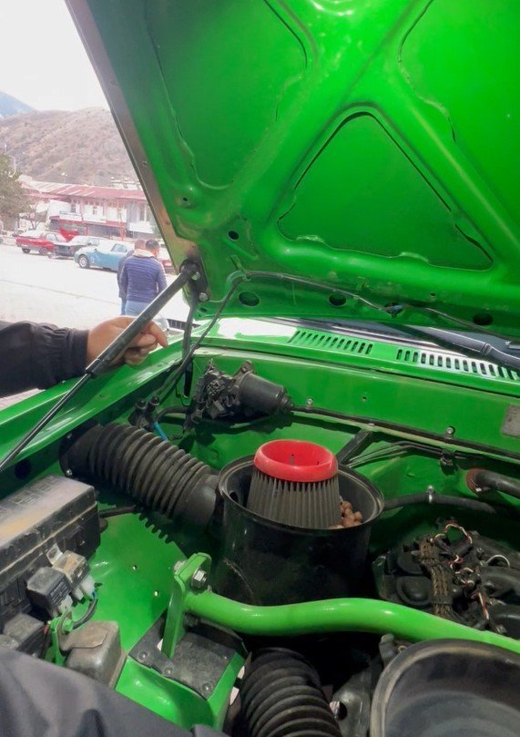 Off-road Aracının Hava Filtresine Giren Sincaptan Fındık Sürprizi