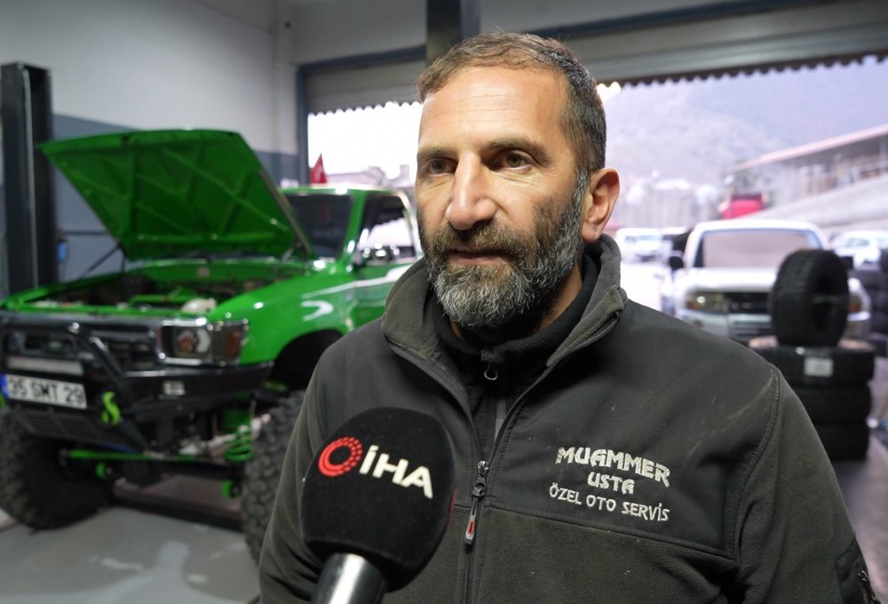 Off-road Aracının Hava Filtresine Giren Sincaptan Fındık Sürprizi