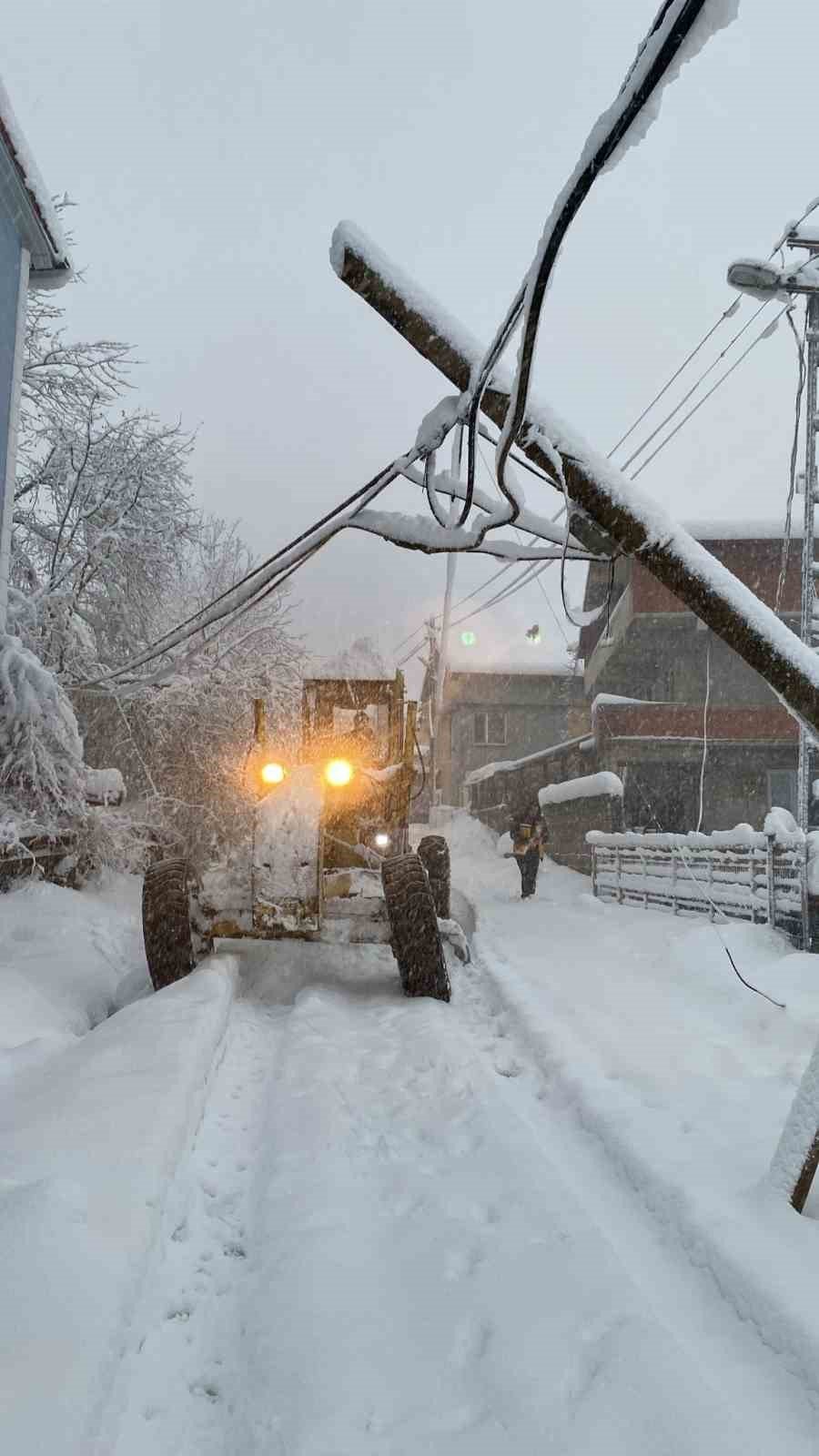 Zonguldak’ta Kar Nedeniyle 81 Köy Yolu Ulaşıma Kapandı