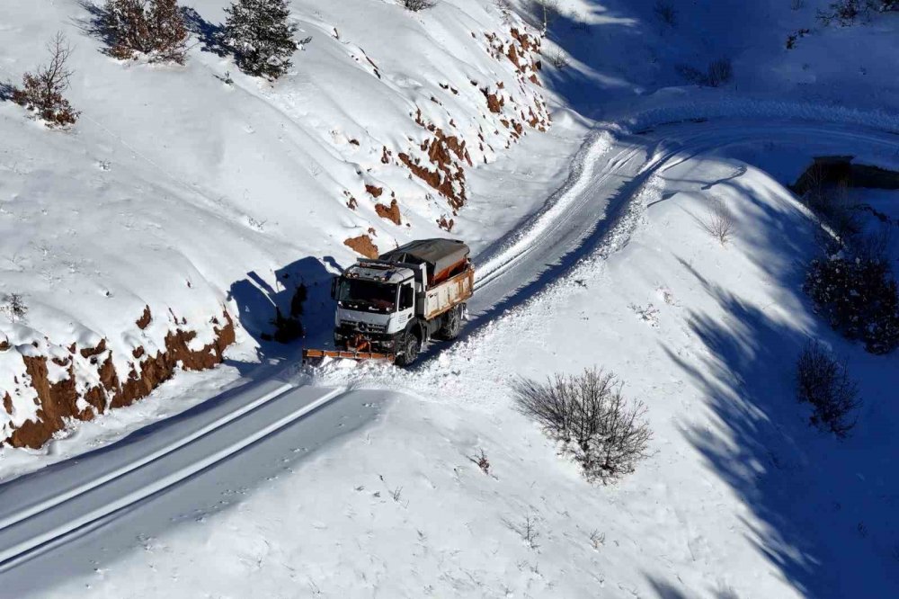 Gümüşhane’de Karla Mücadele