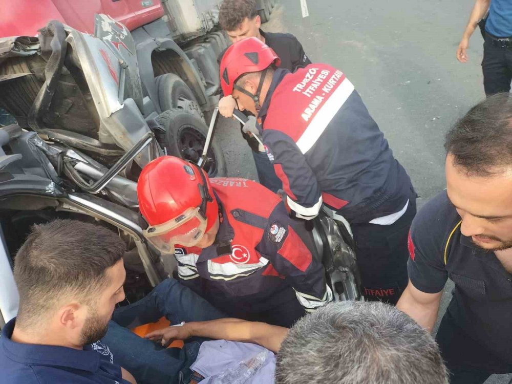 Trabzon İtfaiyesi Son 1 Yılda 4 Bin 992 Olaya Müdahale Etti