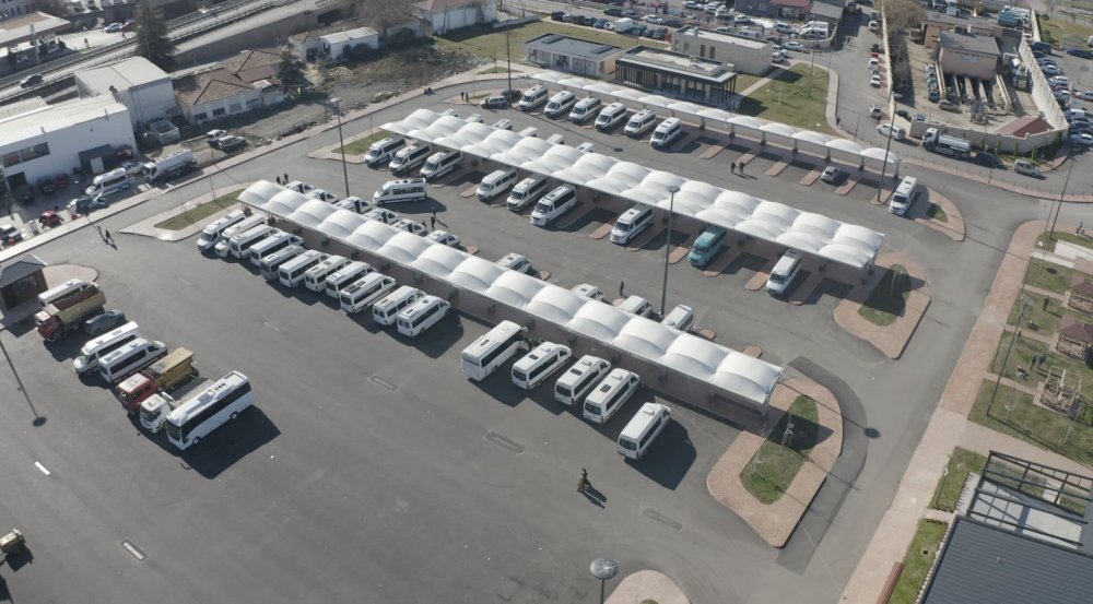 Trabzon’da Dolmuşlar Yeni Yerine Taşınıyor