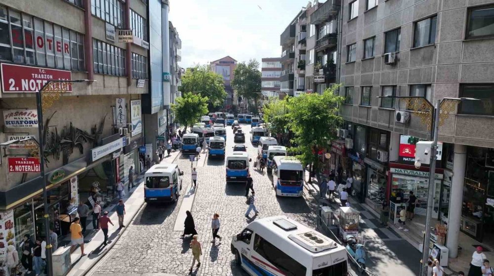 Trabzon’da Dolmuşlar Yeni Yerine Taşınıyor