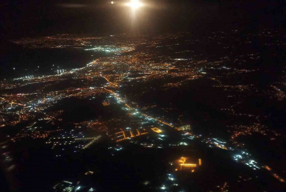 Samsun’dan Objektife Yansıyanlar: Gökyüzü Büyüledi, Şehir Işıkları Geceyi Aydınlattı