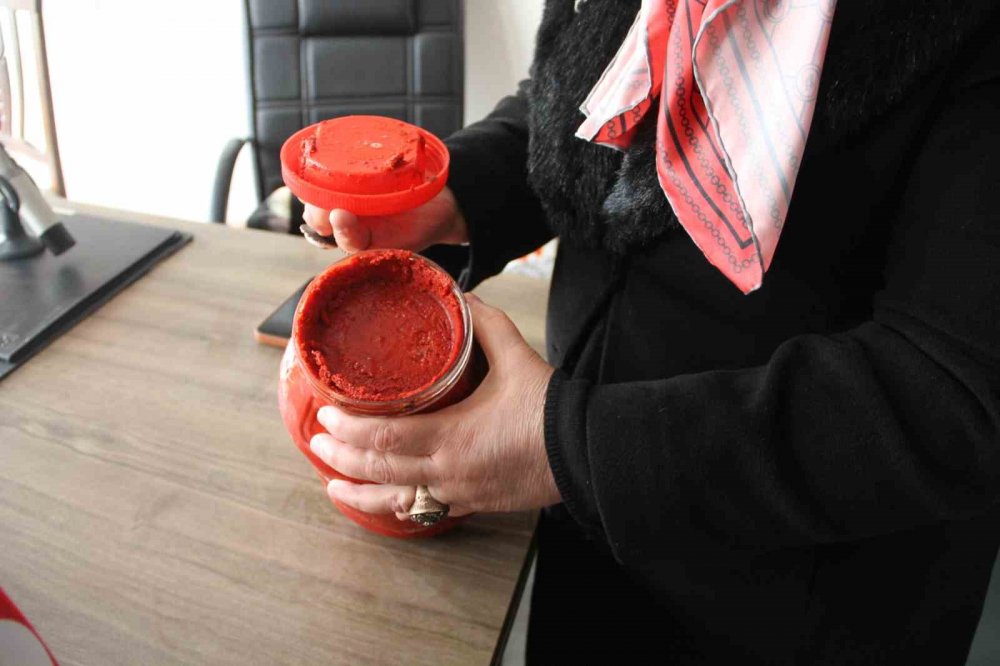 Çarşamba’nın Tescilli Lezzeti ’biber Tuzu’ Sofraları Süslüyor