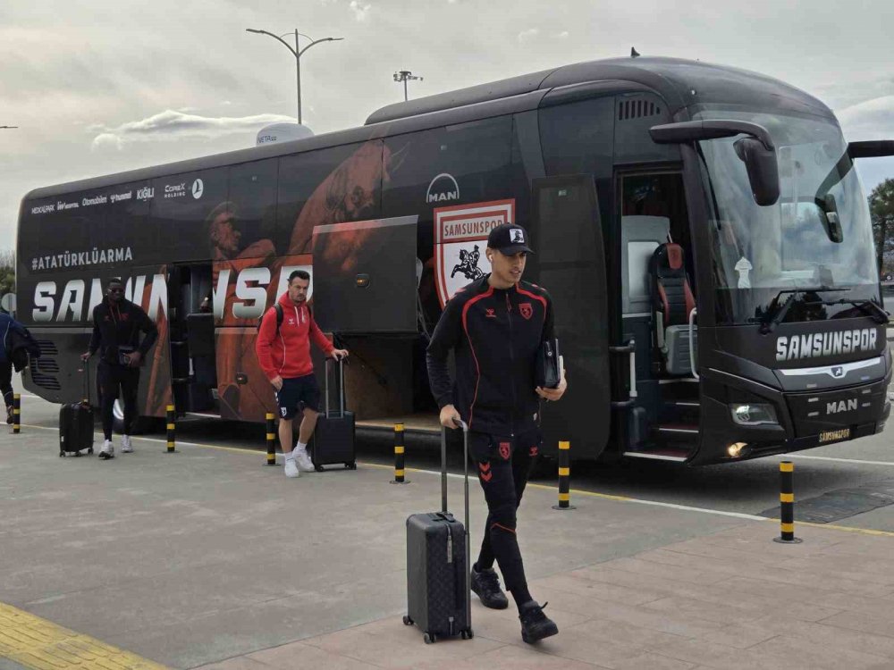 Samsunspor, Kuzey Makedonya’ya Gitti