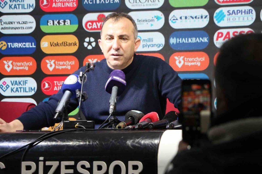 Recep Uçar: “Taraftarlarımızı mutlu ettik, ondan dolayı mutluyuz”