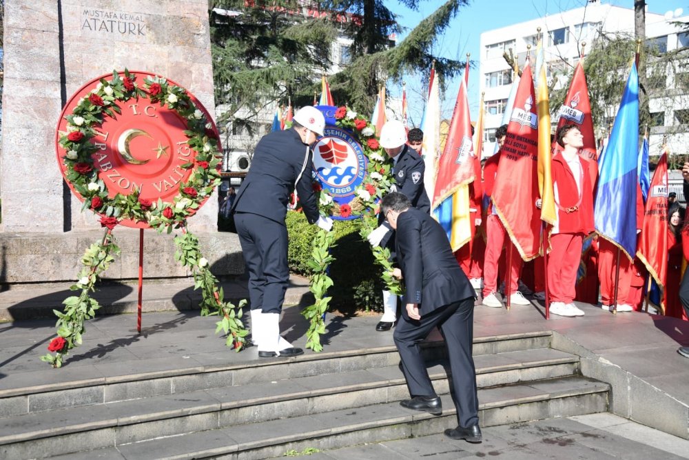 Trabzon’un Kurtuluşunun 108. Yılı Törenle Kutlandı