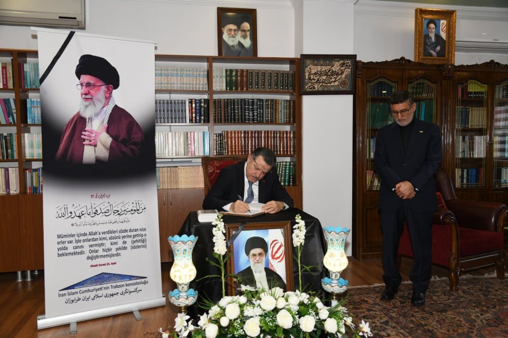 Başkan Genç’ten İran’ın Trabzon Başkonsolosluğu’na Taziye Ziyareti