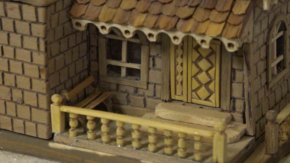 Rize'de Emekli Oldu, Ahşap Maketlerle Hayata Yeniden Tutundu