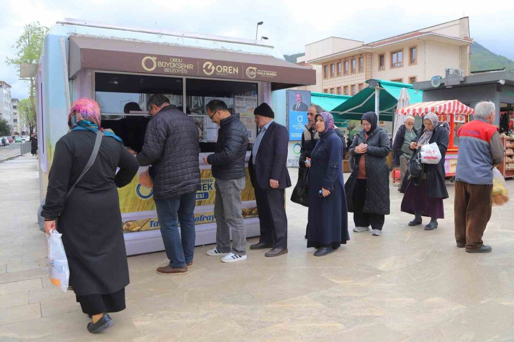 Ordu’da Halk Ekmek İle Her Ekmekte 7 Lira Tasarruf