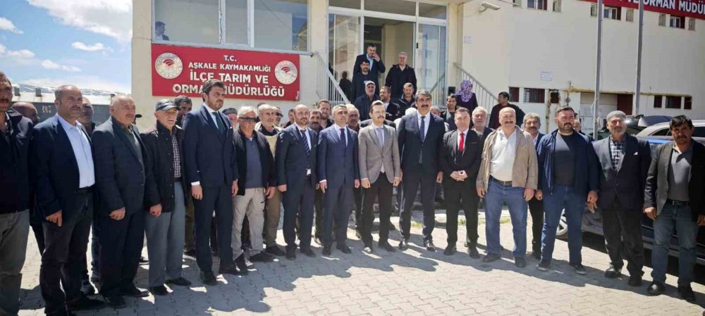 Aşkale’de Arıcılığa Büyük Destek: 50 Üreticiye Hibeli Kovan Dağıtıldı