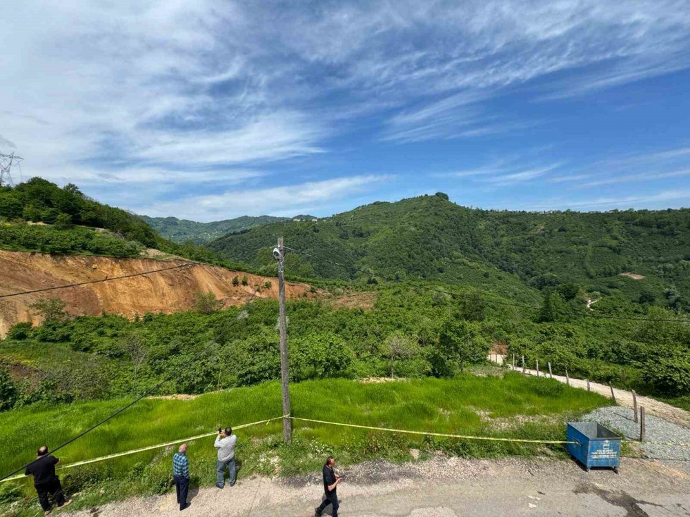 Ordu’da Heyelan: O Anlar Kamerada