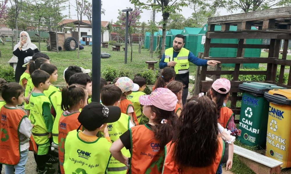 Ödüllü Canik Sıfır Atık Köyü’nde Doğa Dostu Nesiller Yetişiyor