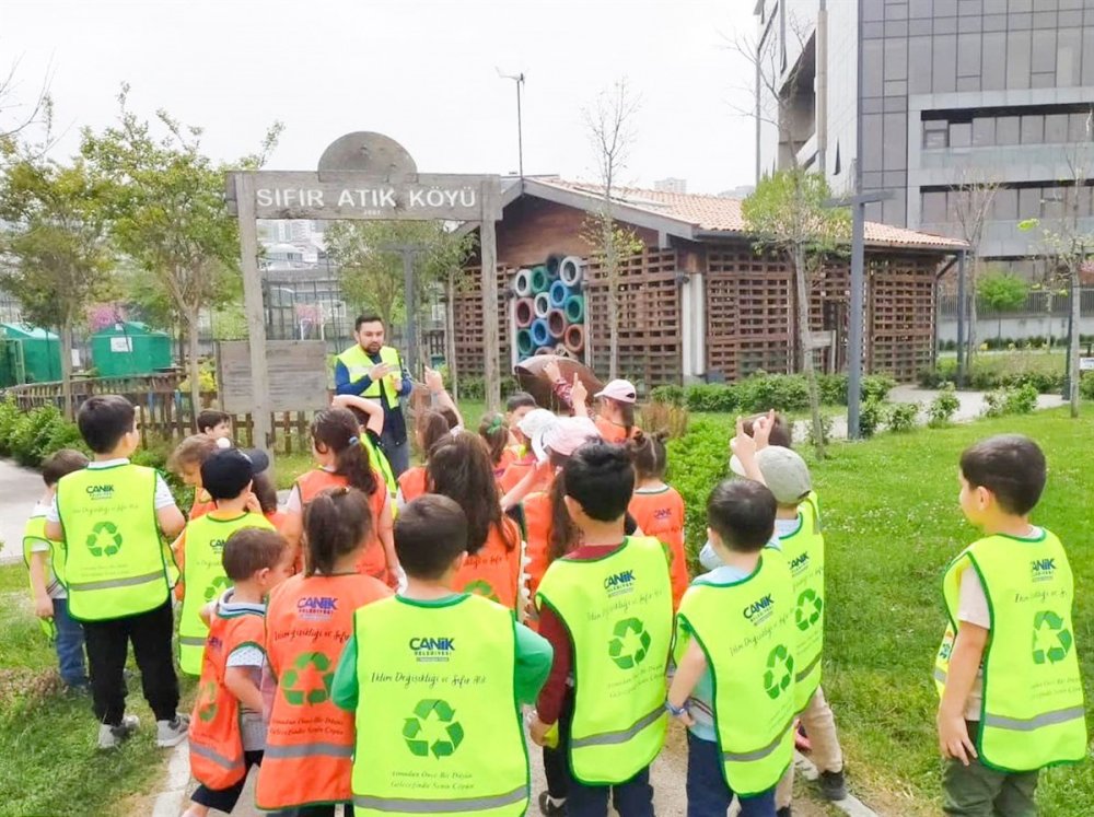 Ödüllü Canik Sıfır Atık Köyü’nde Doğa Dostu Nesiller Yetişiyor