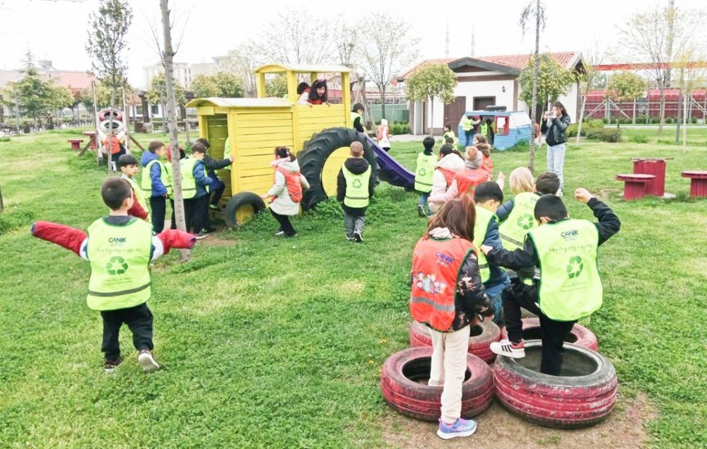 Ödüllü Canik Sıfır Atık Köyü’nde Doğa Dostu Nesiller Yetişiyor