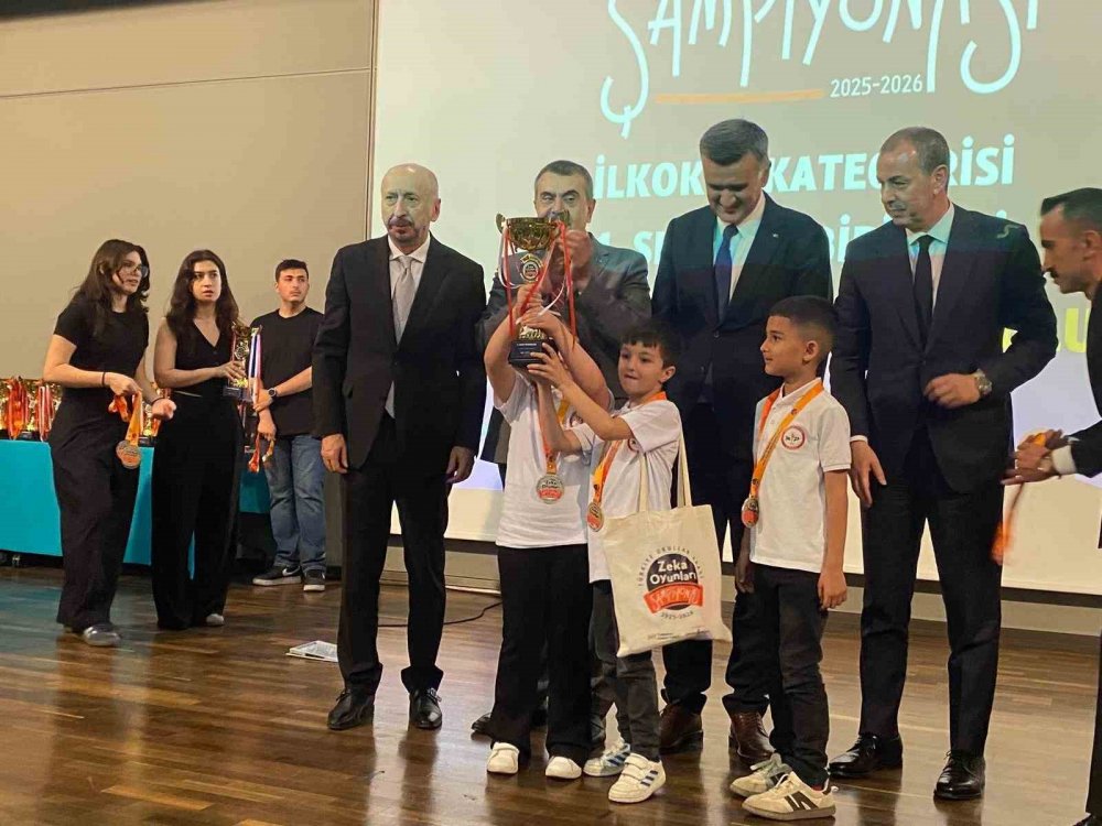 Mehmet Paşa İlkokulu’ndan Türkiye Birinciliği