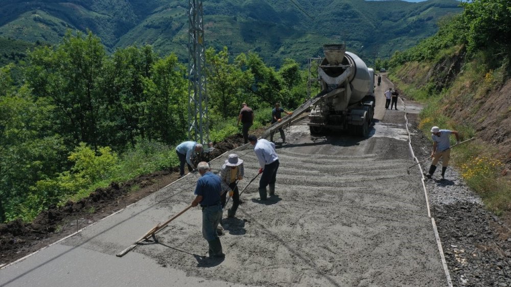 Ordu-tokat Bağlantı Yolu Rahata Kavuşuyor
