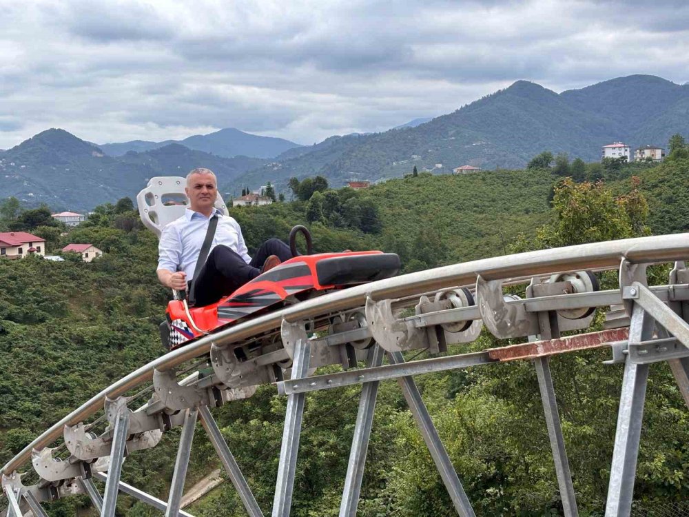 Karadeniz’in En Uzun Dağ Kızağı Trabzon’da Hizmete Giriyor