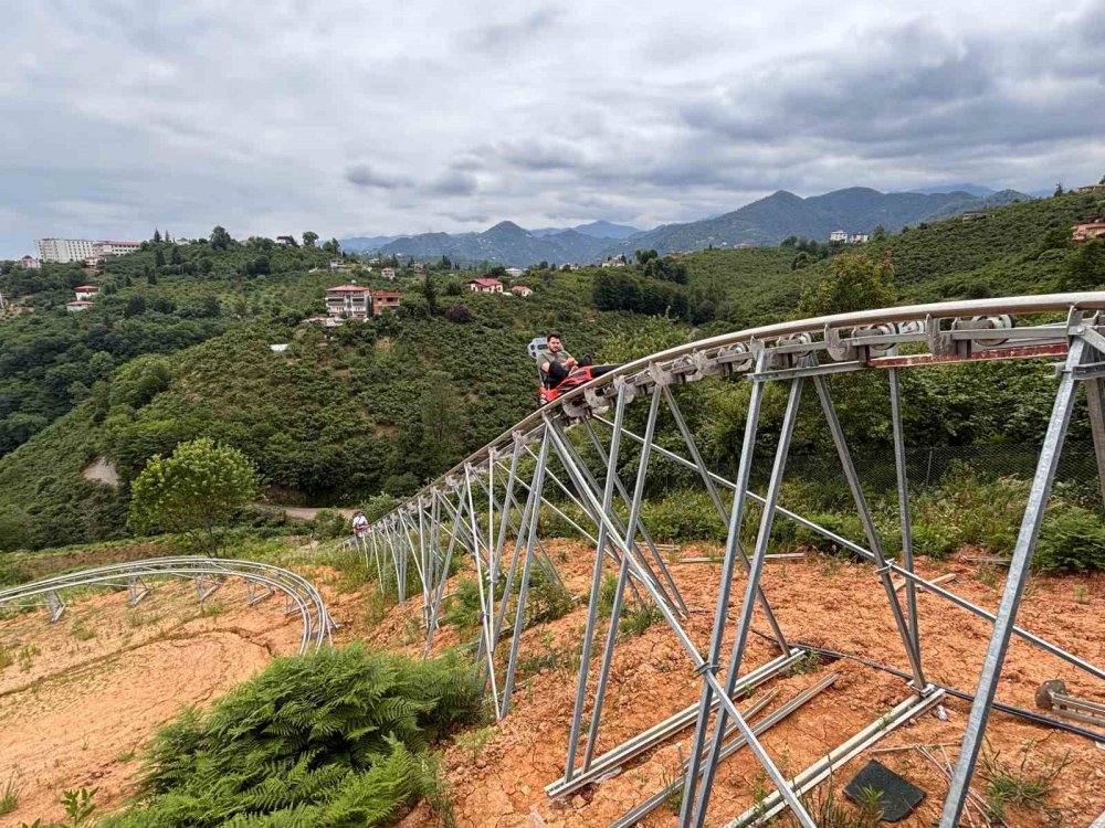 Karadeniz’in En Uzun Dağ Kızağı Trabzon’da Hizmete Giriyor