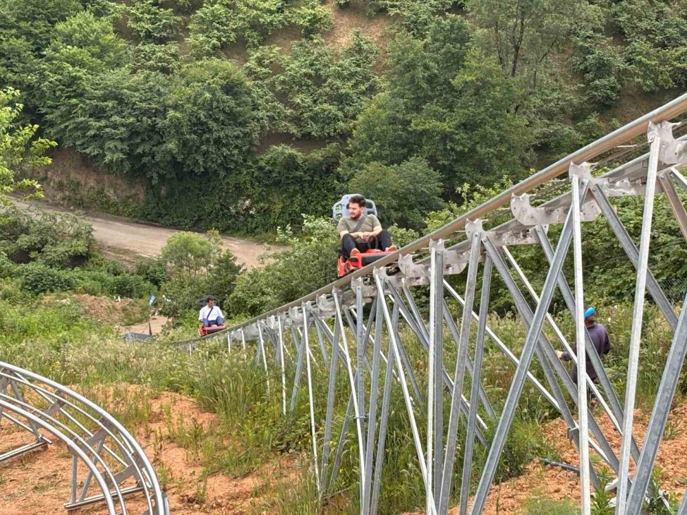 Karadeniz’in En Uzun Dağ Kızağı Trabzon’da Hizmete Giriyor