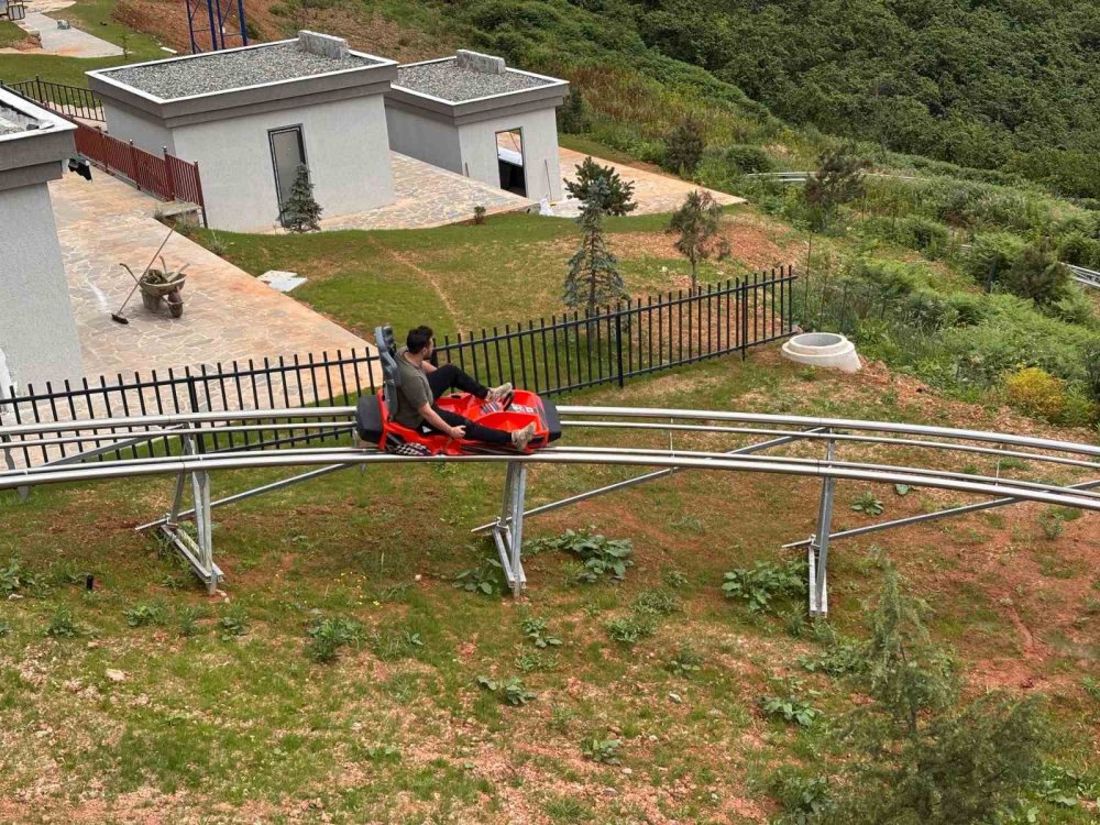 Karadeniz’in En Uzun Dağ Kızağı Trabzon’da Hizmete Giriyor