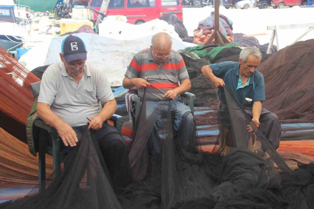 Ordu'da Balıkçılar 1 Eylül İçin Sahada: Ağlar ve Tekneler Yenileniyor!