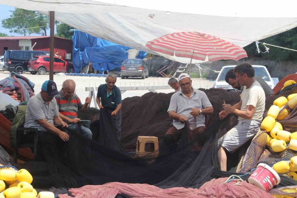 Ordu'da Balıkçılar 1 Eylül İçin Sahada: Ağlar ve Tekneler Yenileniyor!