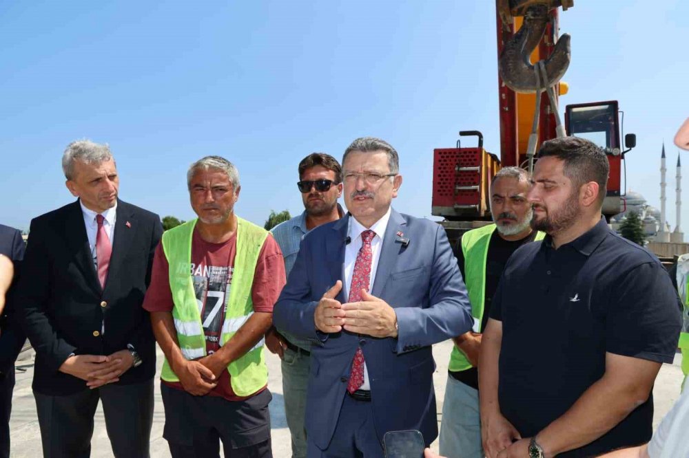 Reşadiye Viyadüğünde Yıkım Çalışmaları Sürüyor