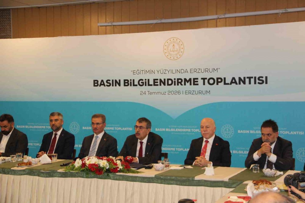 Bakan Tekin: "2013 Yılından İtibaren Erzurum’da 187 Okul Yaptık"