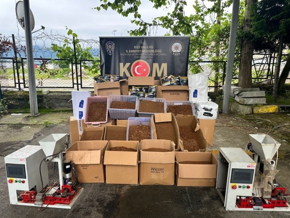 Rize’de Kaçakçılara Darbe: Dev Operasyonda 45 Gözaltı!