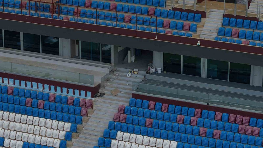 Trabzonspor Stadyumu'nda Yeni Sezon Öncesi Kapsamlı Yenilik: Kapasite 41 Bin 61 Kişi Oldu