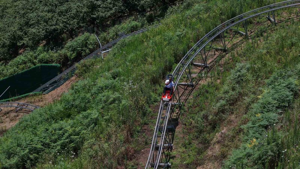 Doğu Karadeniz’in En Uzun Dağ Kızağı Trabzon’da Hizmete Açıldı