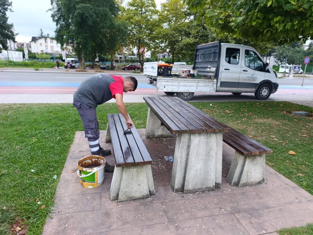 Ordu’da Kent Mobilyaları Bakıma Alınıyor