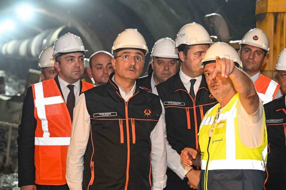 Rize-Erzurum hattında dev adım: Kırık Tüneli’nde sona yaklaşılıyor
