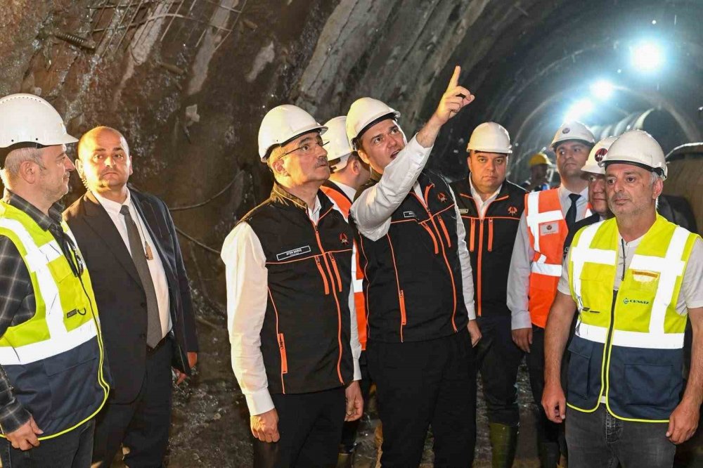 Rize-Erzurum hattında dev adım: Kırık Tüneli’nde sona yaklaşılıyor
