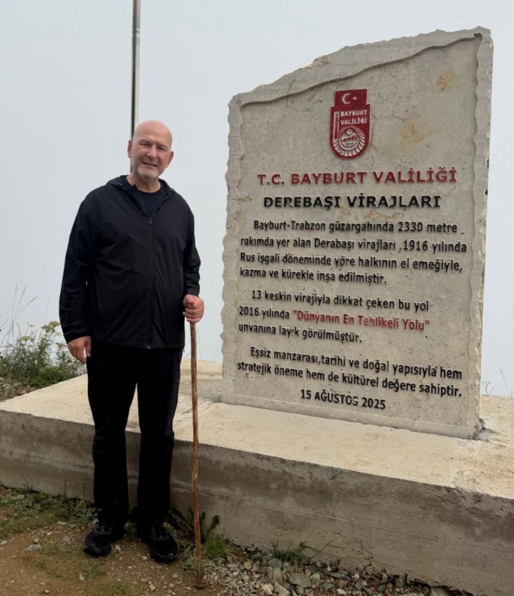 Eski Bakan Soylu Bayburt’ta