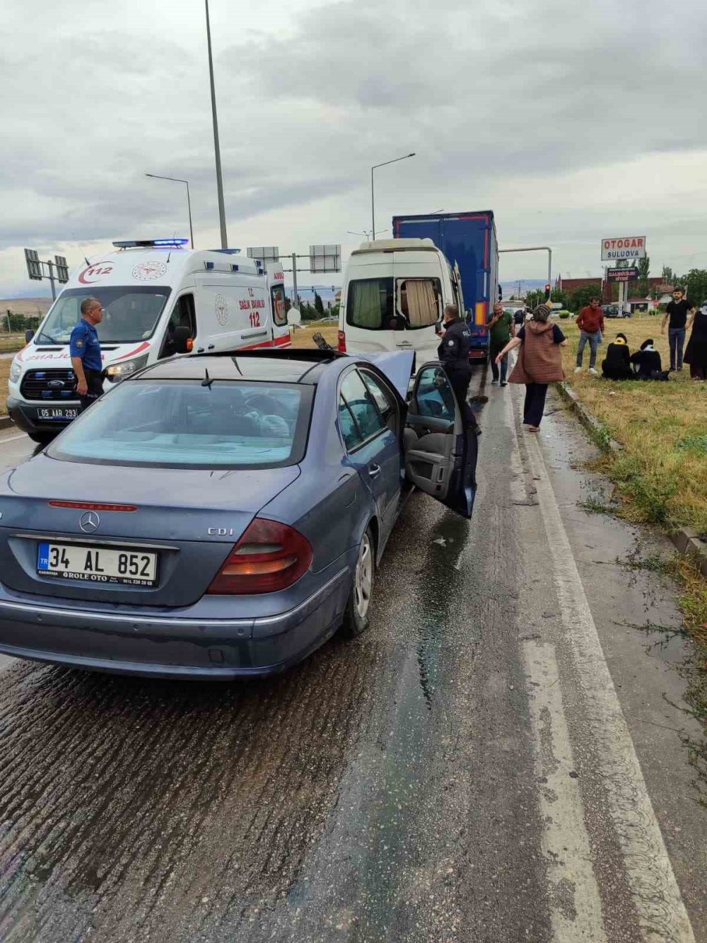 Amasya’da Zincirleme Kaza: 11 Yaralı