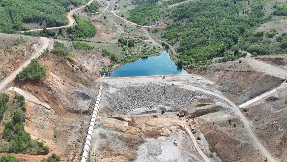 Petekli Göleti’nde Çalışmalar Sürüyor